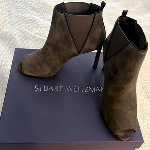 Stuart Weitzman GRIFF LONDRA SUEDE BOOTS